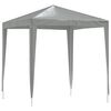 vidaXL Partytent 200 x 200 x 240 cm Lichtgrijs PE en staal