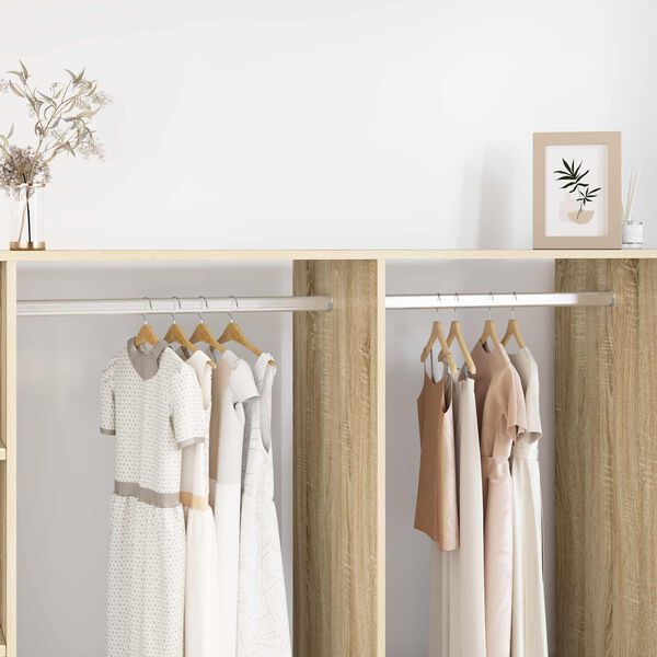 vidaXL Kaststaaf 2 pcs Zilver 764 x 15 x 29 mm Aluminium Legering