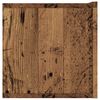 vidaXL Tv-wandmeubel 120x30x30 cm bewerkt hout oud houtkleurig