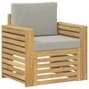 vidaXL Buiten bankenset Polyester Wit