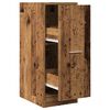 vidaXL Apothekerskast 30x41x77,5 cm bewerkt hout oud houtkleurig