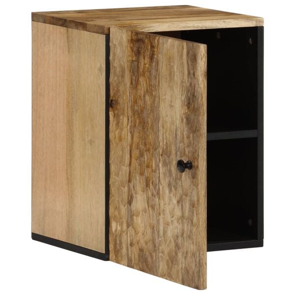vidaXL Badkamerwandkast 38x33x48 cm massief mangohout