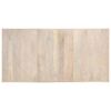 vidaXL Eettafel 180x90x76 cm massief gebleekt mangohout