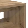 vidaXL TV-kast Artisan Eiken 80 x 35 x 40 cm Bewerkt hout