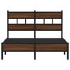 vidaXL Bedframe zonder matras bewerkt hout bruin eikenkleur 120x200 cm