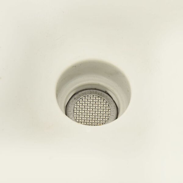 vidaXL Kampeerwasbak met watertank op wielen grijs