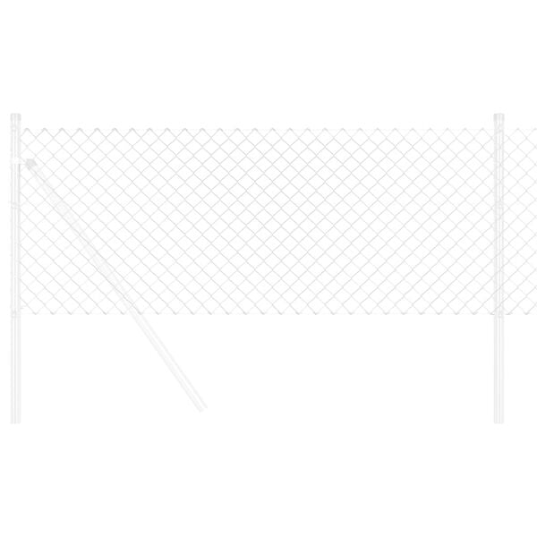 vidaXL Kettenschakelhek Zilver 10 x 0,4 m Gegalvaniseerd staal