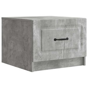 vidaXL Salontafel Betongrijs 49 x 50 x 37 cm Bewerkt hout