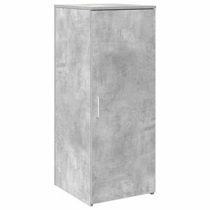 vidaXL Opbergkast 40x45x103,5 cm bewerkt hout betongrijs