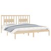 vidaXL Bedframe massief grenenhout 200x200 cm