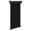 vidaXL Balkonscherm 105x250 cm zwart