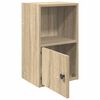 vidaXL Boekenkast 31x24x52 cm bewerkt hout sonoma eikenkleurig