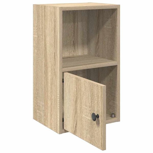 vidaXL Boekenkast 31x24x52 cm bewerkt hout sonoma eikenkleurig