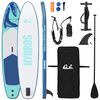 vidaXL Opblaasbaar Stand Up Paddle Board HYDROS 366 x 81 x 15 cm voor