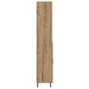 vidaXL Hoge kast Artisan Eiken 69,5 x 34 x 180 cm