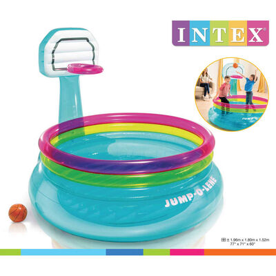Intex Kids Springkussen Jump-O-Lene basketbal PVC