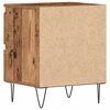 vidaXL Nachtkastje 2 pcs Oud hout 40 x 35 x 50 cm Bewerkt hout