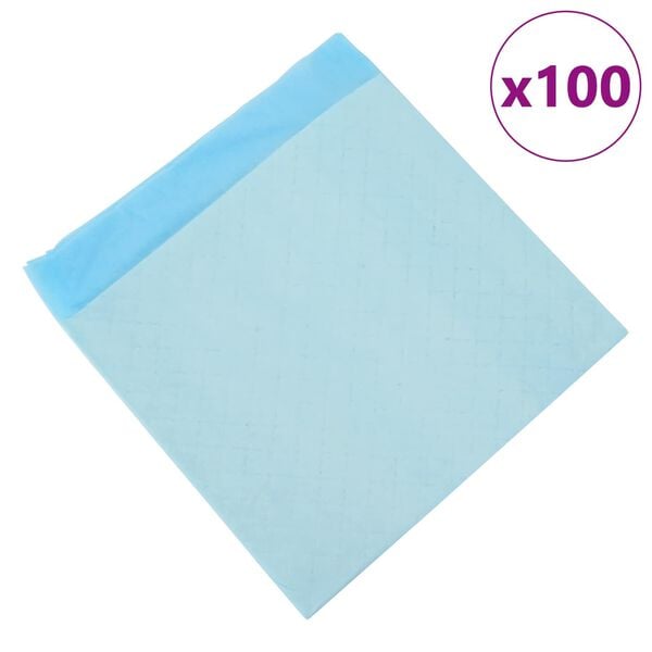 vidaXL Trainingspad voor Huisdieren Effen 100 pcs 45 x 33 cm