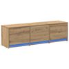 vidaXL TV-kast Artisan Eiken Bewerkt hout