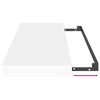 vidaXL Wandschappen zwevend 2 st 60x23,5x3,8 cm MDF wit