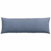 vidaXL Sofa Kussens 2 stuks Blauw 120 x 40 cm Cordstof