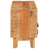vidaXL Opslagkasten Bruin 110 x 30 x 45 cm Massief Mango Hout