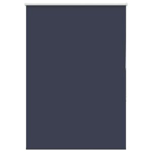 vidaXL Rolgordijn verduisterend 110x150 cm stofbreedte 105,7 cm blauw