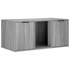 vidaXL Kattenkrat meubel Grijs Sonoma 100 x 49 x 45 cm Bewerkt hout