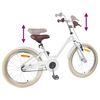 vidaXL Kinderfiets 20 Inch voor 6-11 jaar oud Wit