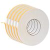 vidaXL Zelfklevende schuimtape 5 st Wit 10mm x 10m CR Schuim