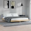 vidaXL Bedframe zonder matras 200x200cm spaanplaat sonoma eikenkleurig