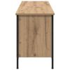vidaXL Schoenenkast met plank Artisan Eiken 131 x 35 x 50 cm
