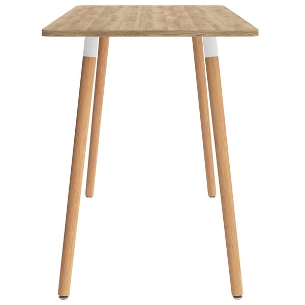 vidaXL 7-delige Eethoek blauw