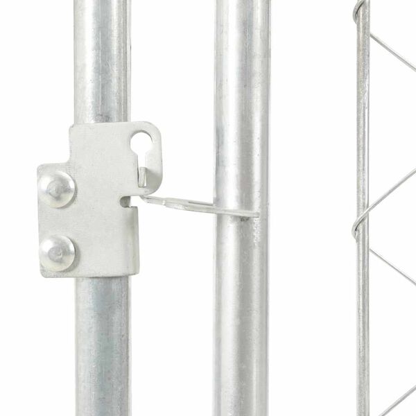 vidaXL Hondenkennel voor buiten met dak 100x100x125 cm