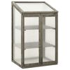vidaXL Broeikas 60x45x100 cm vurenhout