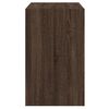 vidaXL Schoenenkast 80x42x69 cm bewerkt hout bruin eikenkleur