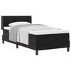 vidaXL Boxspringbed met hoofdeinde Zwart 190 x 90 cm Fluweel