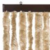 vidaXL Vliegengordijn 56x200 cm chenille beige