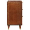 vidaXL Nachtkastjes met lade 50 x 33 x 62 cm Massief Mango Hout