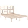 vidaXL Bedframe massief hout 120x190 cm