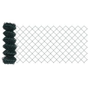 vidaXL Gaashek 10 x 0,8 m Staal Groen