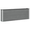 vidaXL Verhoogde plantenbak 2 pcs WPC en Aluminium