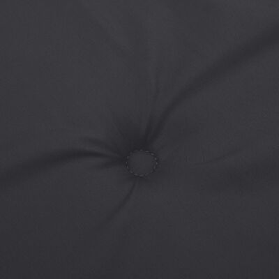 vidaXL Terrasstoelkussen (75+105)x50x3 cm zwart