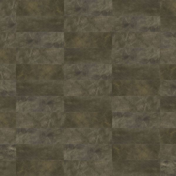 WallArt 16 st Tegel Hennessy twee tinten leer zwart