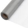 vidaXL Gaas 80x2000 cm roestvrij staal zilverkleurig