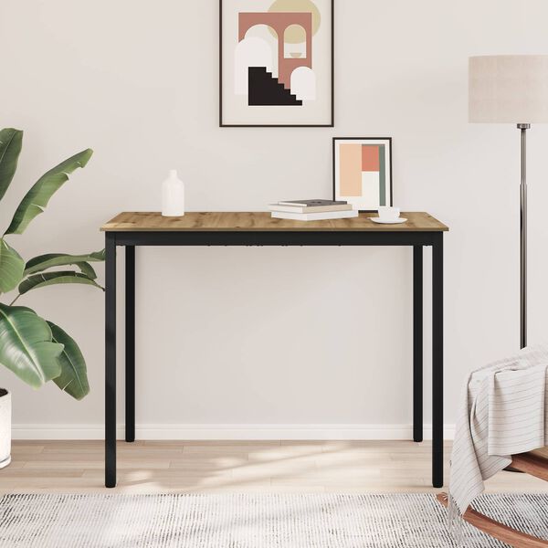 vidaXL Staande Bartafel Bewerkt hout