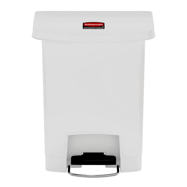 Rubbermaid Pedaalemmer Slim Jim 30 L wit