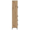 vidaXL Hoge kast met lade 2 pcs Artisan Eiken Bewerkt hout