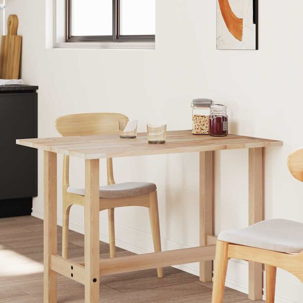 vidaXL Tafelblad rechthoekig 120x70x2 cm massief acaciahout