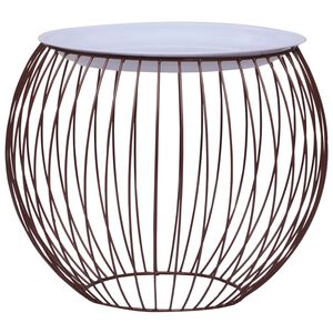 vidaXL Salontafel &Oslash; 51 cm goudkleurig